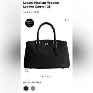 Coach legacy bag